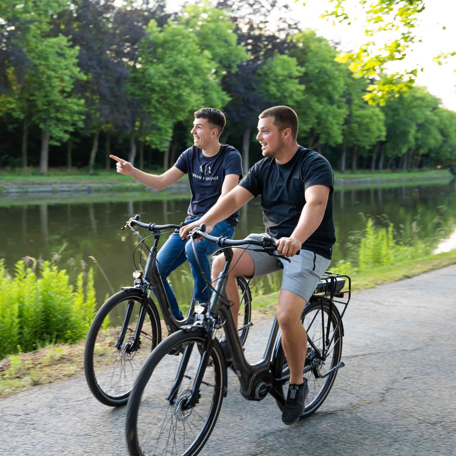 Fietsen klaar voor verhuur